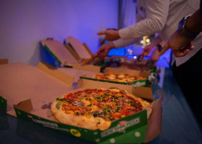 KREW Date Night pizza meeting format marc rodan gathering offline entrepeneurs networking mastermind