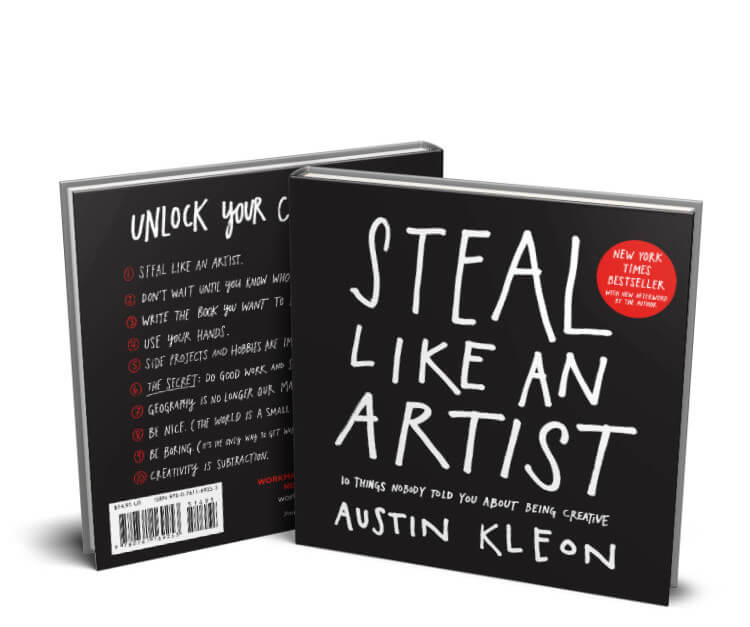 books for creative entrepreneurs reading list steal like an artist austin kleon marc rodan