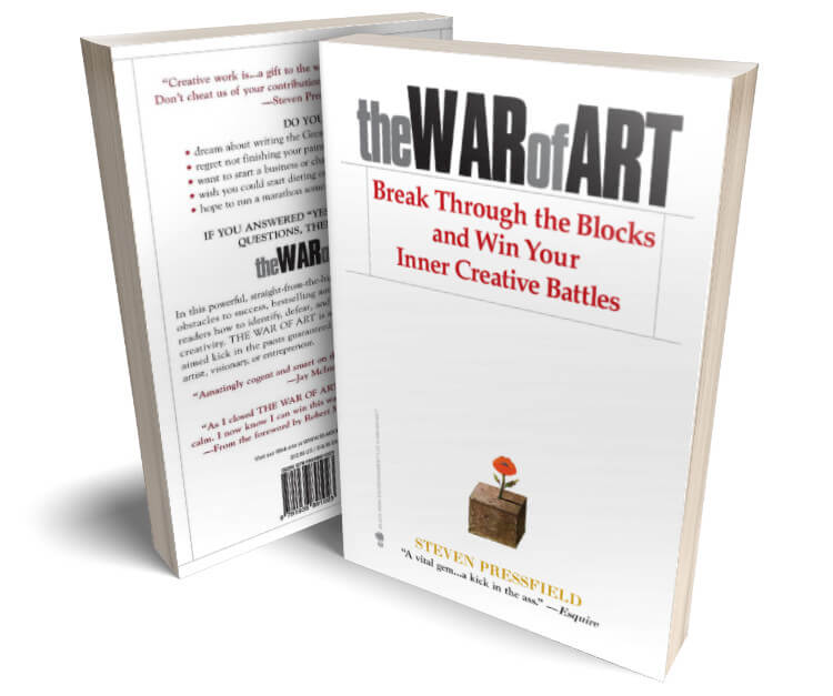 books for creative entrepreneurs reading list the war of art steven pressfield marc rodan