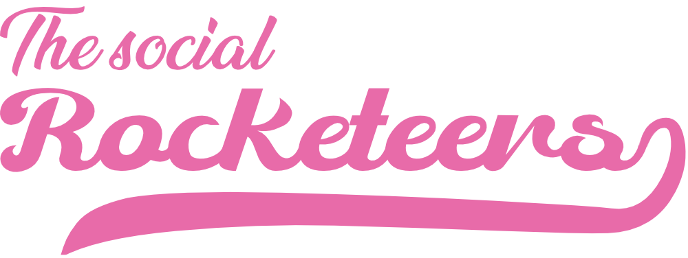 Social Rocketeers Logo Pink for Divi Wordpress Course on KREW Community for Creative Entrepreneurs with Marc Rodan and Pim Stigter of TAO Company websites and web hosting